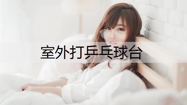 室外打乒乓球台