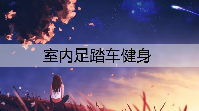 室内足踏车健身