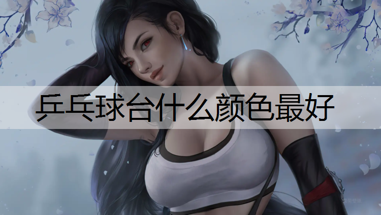 乒乓球台什么颜色最好